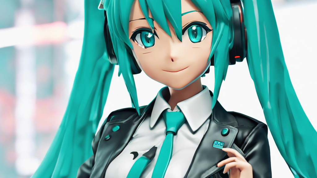 Illustration détaillée sur Découvrez le nouveau contrôleur Hatsune Miku pour Nintendo Switch, commandez-le dès maintenant !