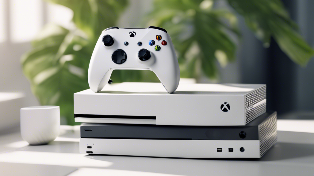 Illustration détaillée sur la xbox series s : une errance dans le monde des consoles de jeu